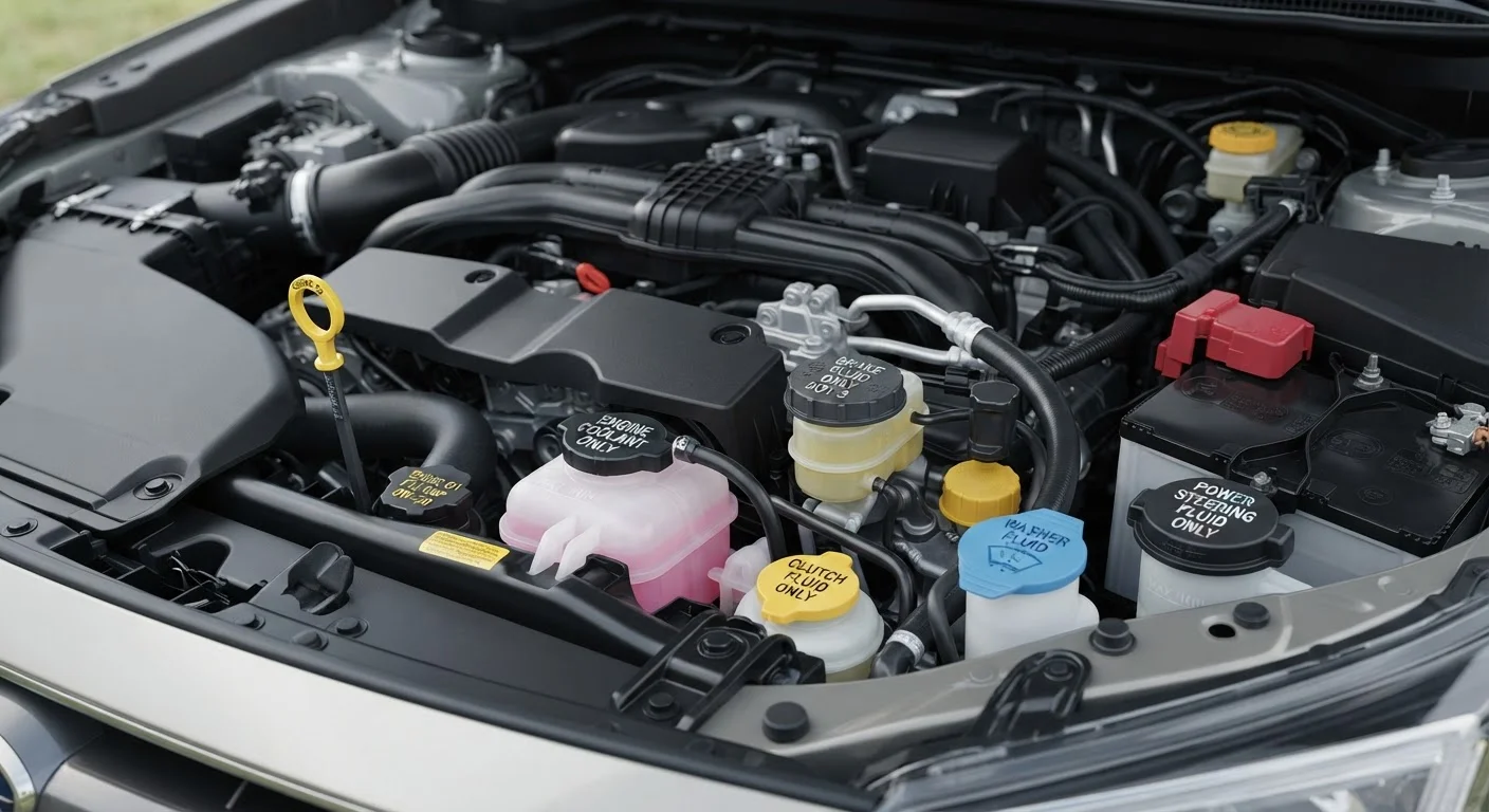 Car Fluids 101: What Each One Does and When to Check It