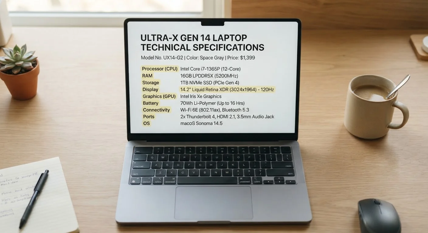 Everything on a Laptop Spec Sheet, Decoded