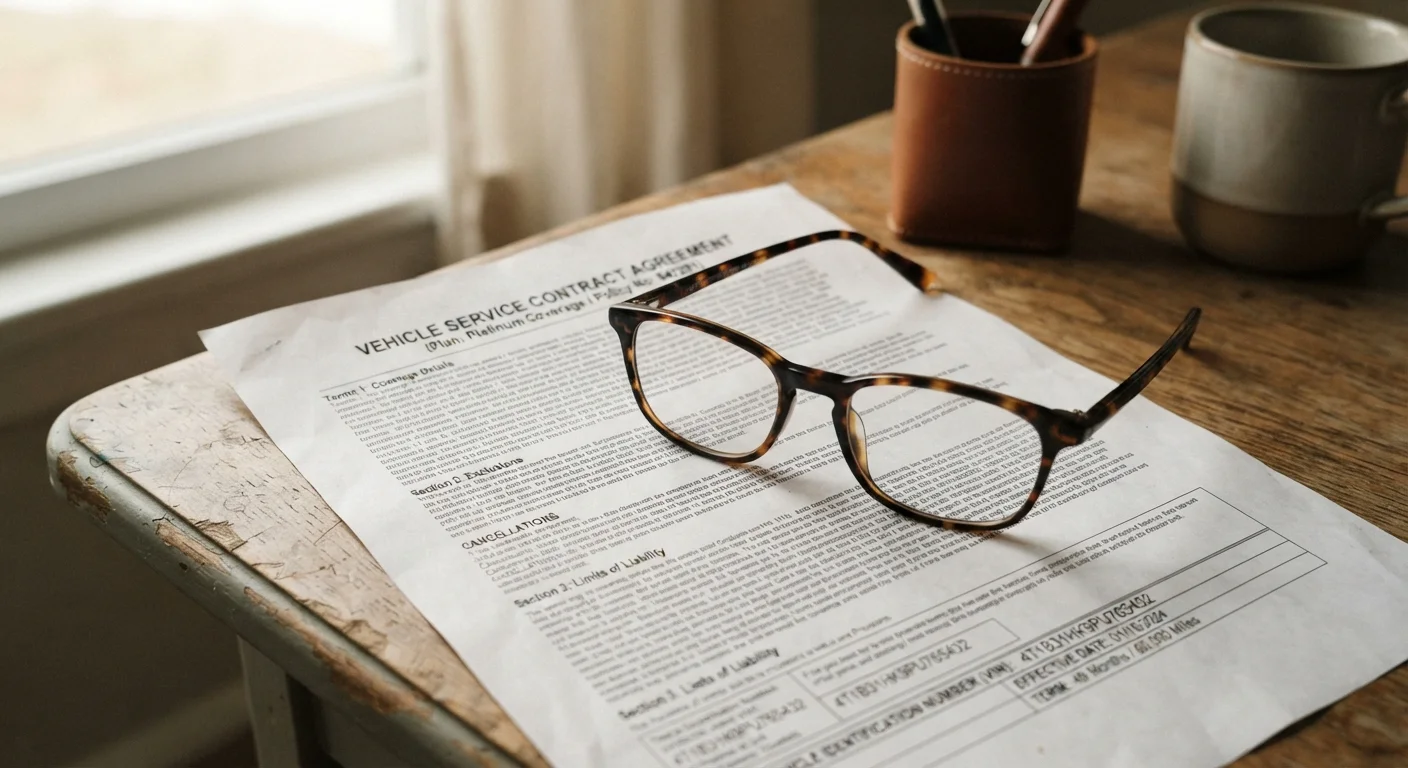 Extended Warranties and Service Contracts: What the Fine Print Usually Says