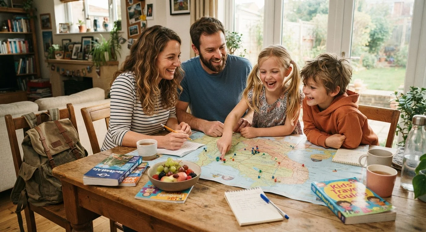 Family Trip Planning: Coordinating Travel With Kids Without Losing Your Mind