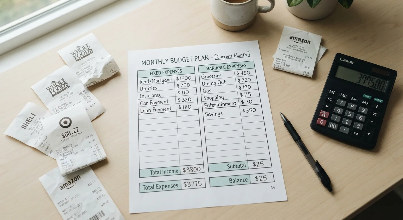 Fixed vs. Variable Expenses: A Budgeting Reference
