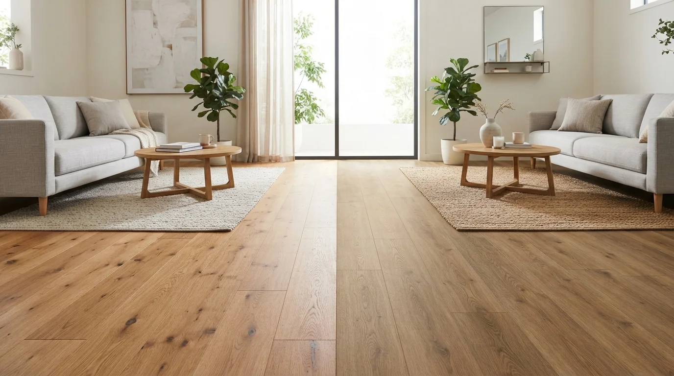 Hardwood vs. Luxury Vinyl Plank Flooring: A Practical Comparison