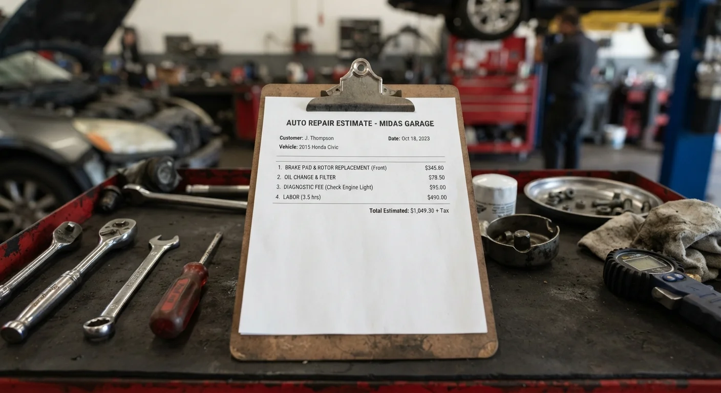 How a Mechanic Reads a Repair Estimate (So You Can Too)