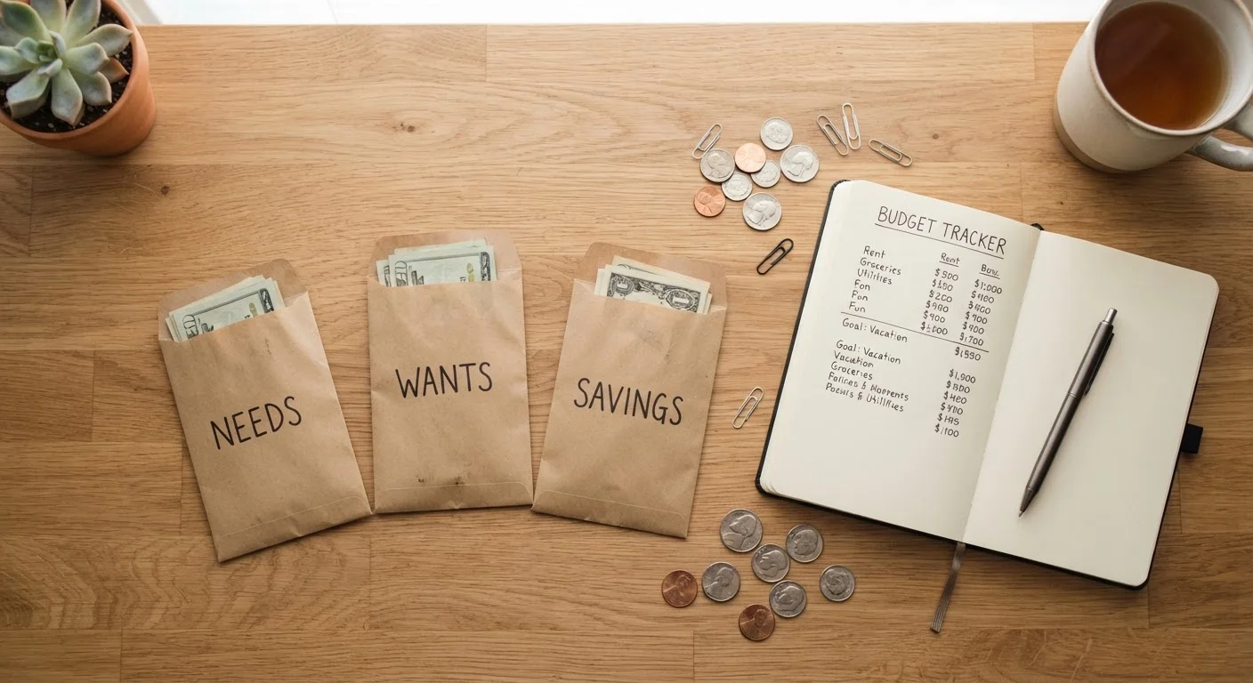 How Needs, Wants, and Savings Actually Behave in Real Budgets