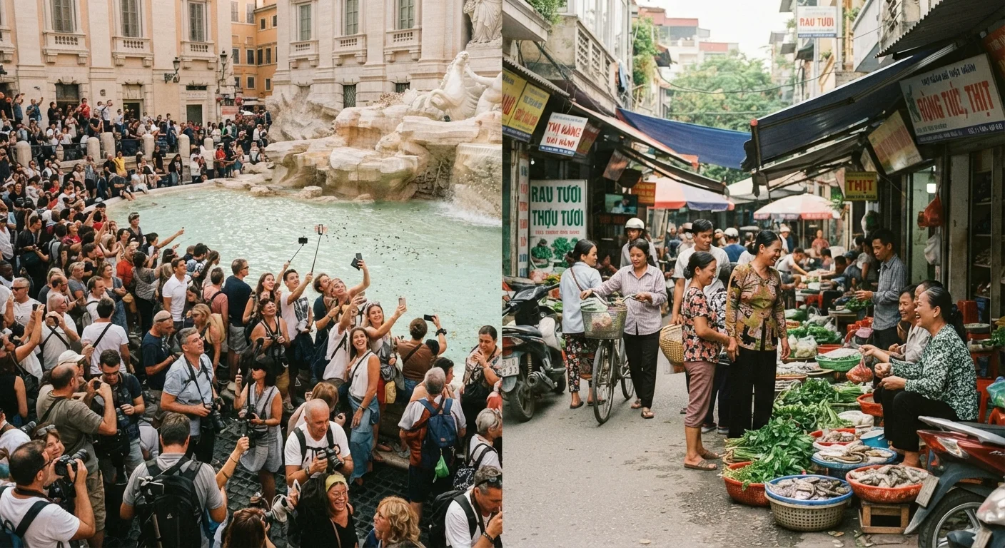 Living Like a Local vs. Doing the Tourist Circuit: The Real Trade-Offs
