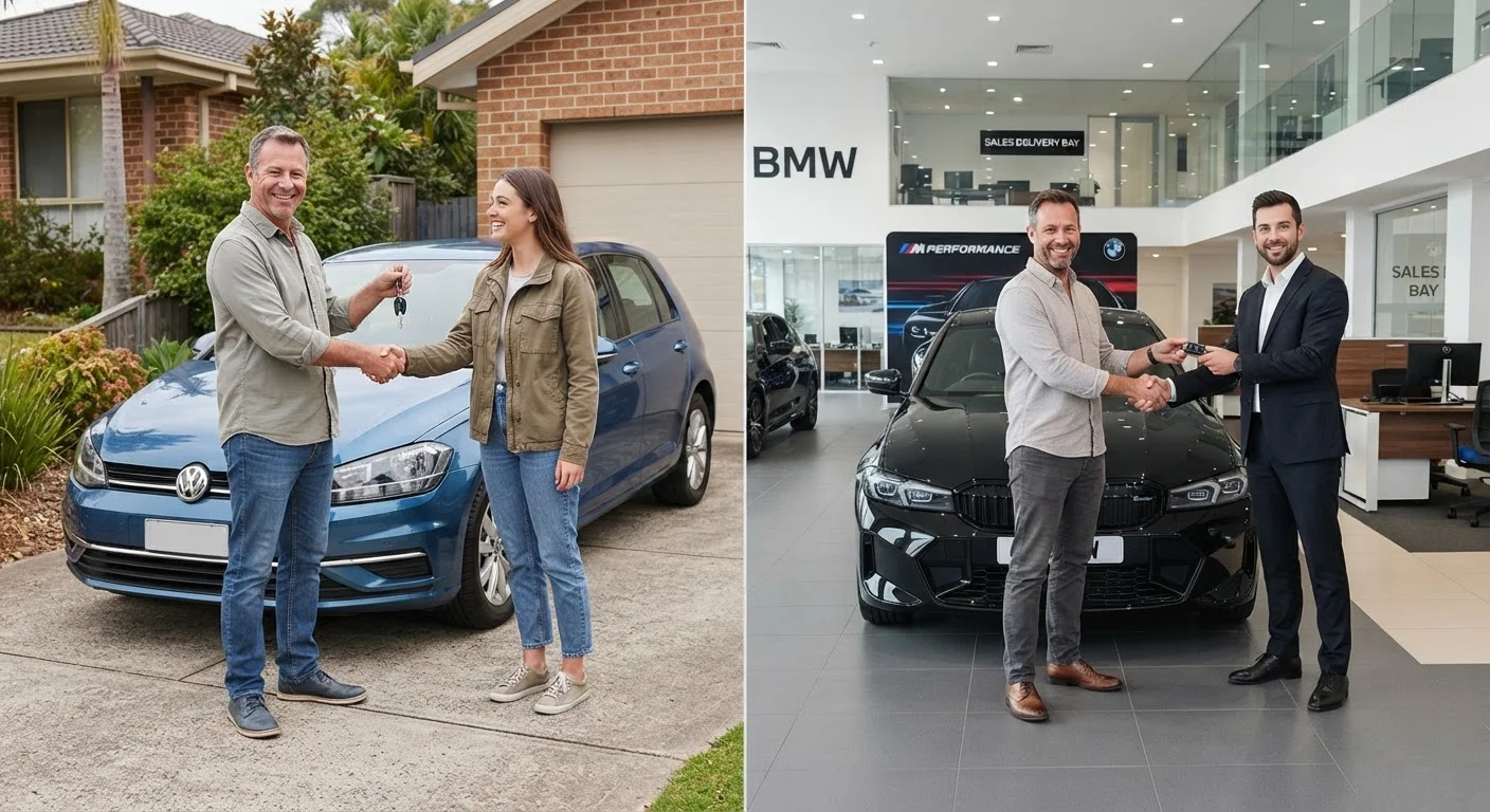 Private Party Sale vs. Dealership Purchase: Two Very Different Experiences