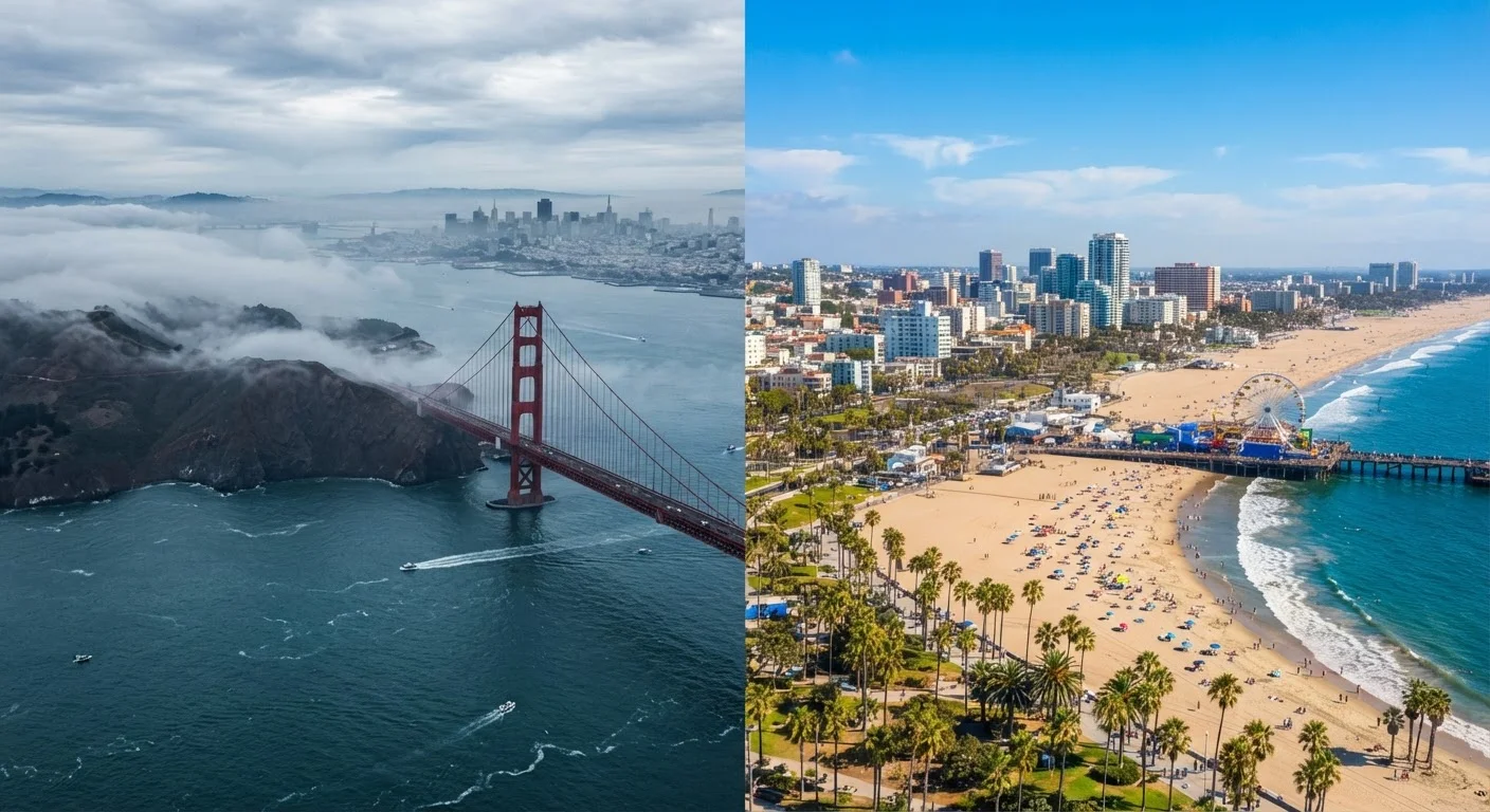 San Francisco vs. Los Angeles: Two California Identities, Two Very Different Trips