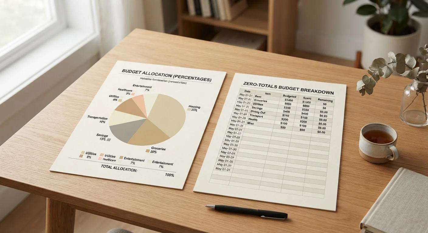 The 50/30/20 Rule vs. Zero-Based Budgeting