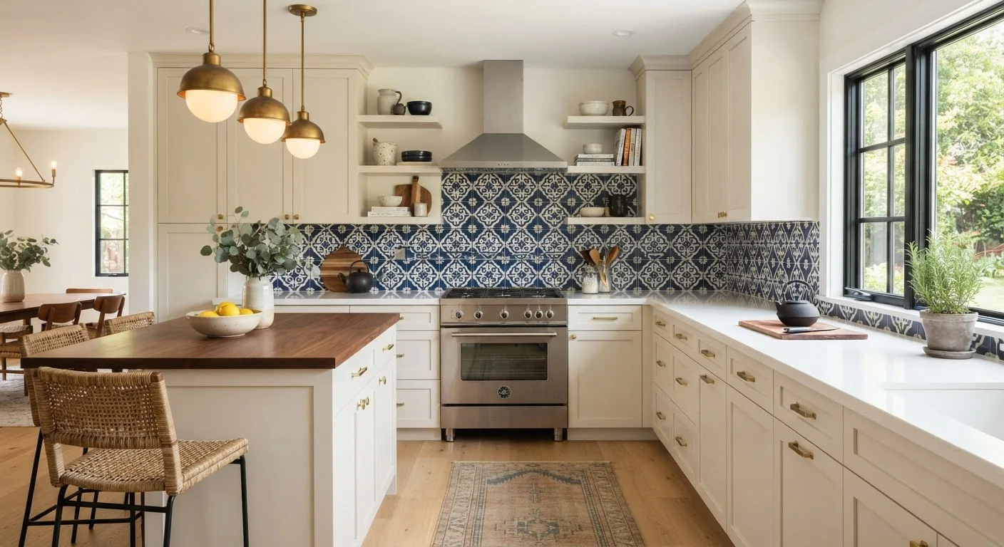 The Case for and Against a Statement Kitchen Backsplash