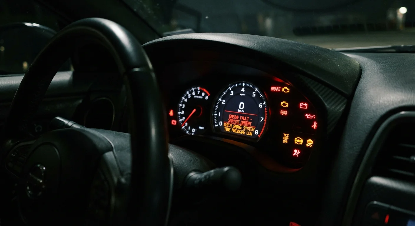 Warning Lights on Your Dashboard and What They're Actually Telling You