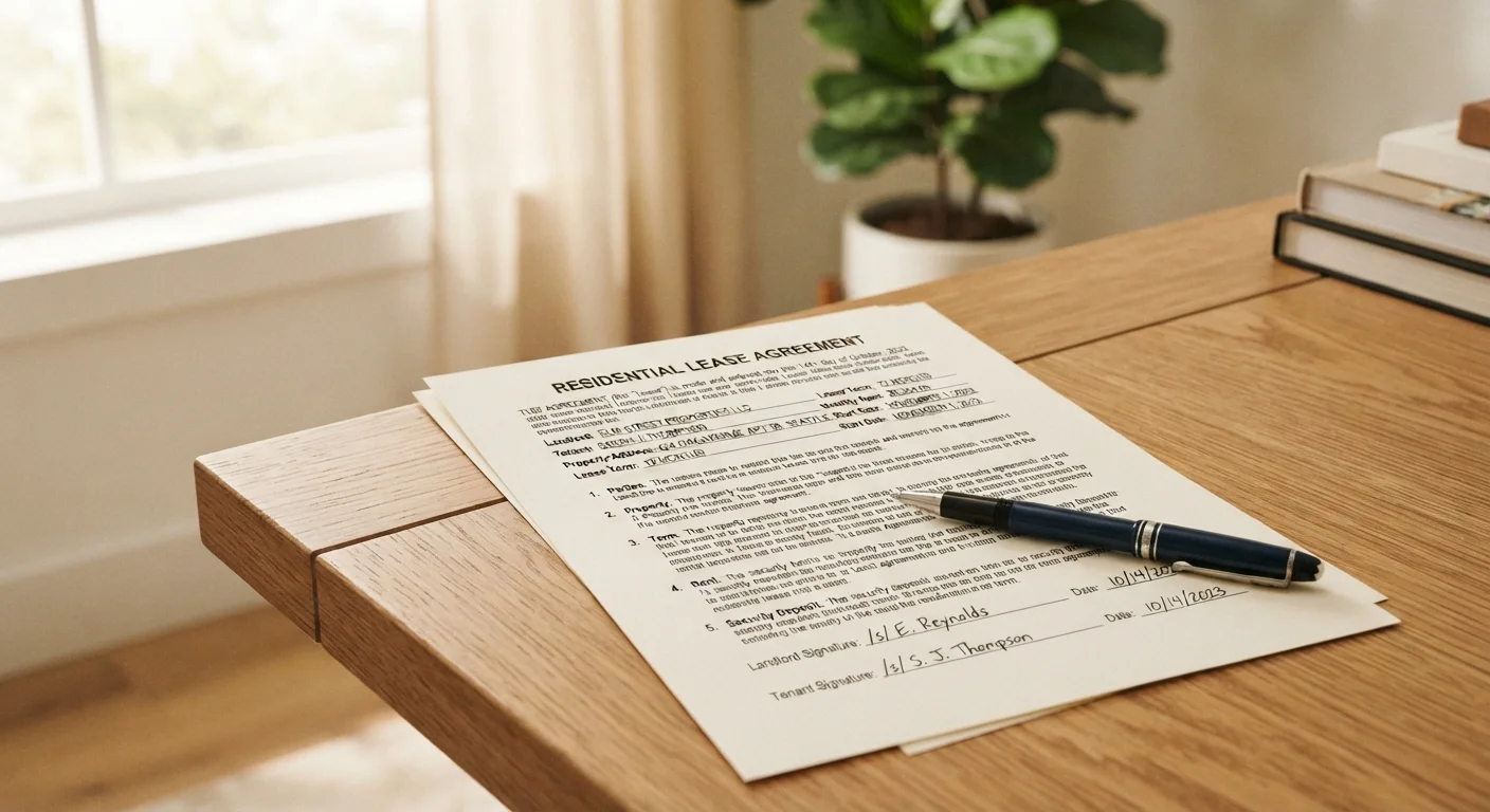 What Every Clause in a Standard Lease Agreement Actually Means